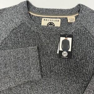 Weatherproof Mens Recycled‎ Cotton Blend Crewneck Sweater Large NEW